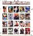 2001 American Illustrators 34 Cent US Postage Stamp Unused Sheet of 20 Scott #3502