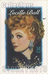 2001 Lucille Ball 34 Cent US Postage Stamp Unused Sheet of 20 Scott #3523