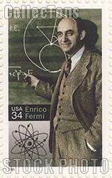 2001 Enrico Fermi (1901-1954), Physicist 34 Cent US Postage Stamp Unused Sheet of 20 Scott #3533