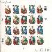 2001 Christmas - Santa Claus 34 Cent US Postage Stamp Unused Sheet of 20 Scott #3537-#3540