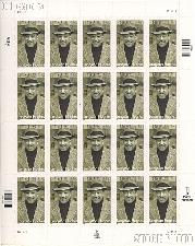 2002 Black Heritage Series - Langston Hughes 34 Cent US Postage Stamp Unused Sheet of 20 Scott #3557