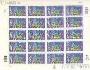 2002 Chinese New Year - Horse 34 Cent US Postage Stamp Unused Sheet of 20 Scott #3559