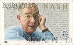 2002 Literary Arts - Ogden Nash 37 Cent US Postage Stamp Unused Sheet of 20 Scott #3659