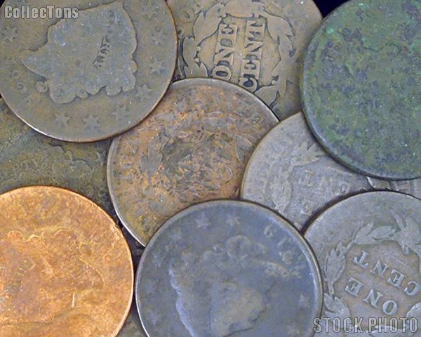 Large Cents with Dates