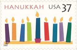 2002 Hanukkah 37 Cent US Postage Stamp Unused Sheet of 20 Scott #3672