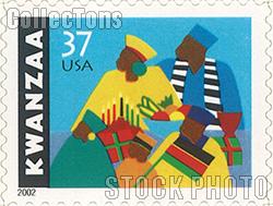 2002 Kwanzaa 37 Cent US Postage Stamp Unused Sheet of 20 Scott #3673