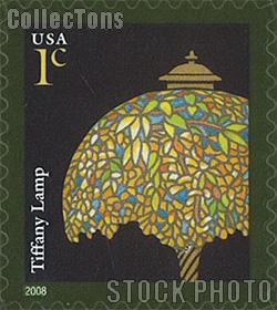 2003-2008 American Design Series - Tiffany Lamp 1 Cent US Postage Stamp Unused Sheet of 20 Scott #3749