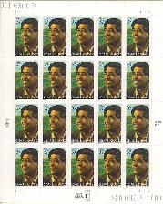 2003 Cesar E. Chavez (1927-1993), Labor Organizer 37 Cent US Postage Stamp Unused Sheet of 20 Scott #3781