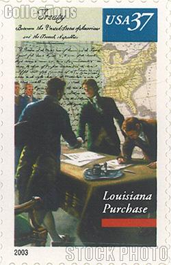 2003 Louisiana Purchase Bicentennial 37 Cent US Postage Stamp Unused Sheet of 20 Scott #3782