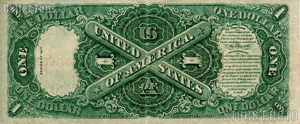 One Dollar Bill Legal Tender Red Seal Large Size Series 1917 US Currency