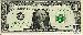 One Dollar Bill Federal Reserve Note FRN Series 1988 US Currency CU Crisp Uncirculated