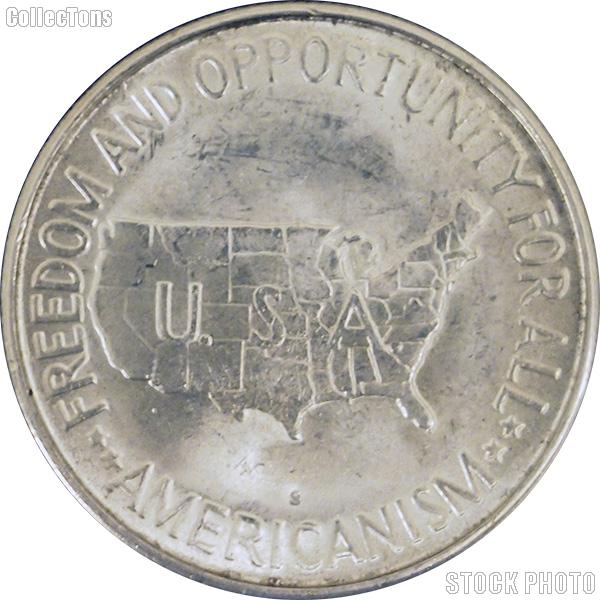 1953-S Washington Carver Silver Half Dollars in Brilliant Uncirculated Condition