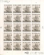 2004 U.S.S. Constellation 37 Cent US Postage Stamp Unused Sheet of 20 Scott #3869