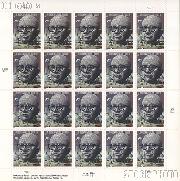 2004 R. Buckminster Fuller (1895-1983), Engineer 37 Cent US Postage Stamp Unused Sheet of 20 Scott #3870