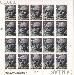 2004 R. Buckminster Fuller (1895-1983), Engineer 37 Cent US Postage Stamp Unused Sheet of 20 Scott #3870