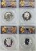 2014 Silver Kennedy Half Dollar - 50th Anniversary 4-Coin Set in ANACS 70