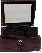 Deluxe Glass-Top Display Box for 20 slabs with Latch and Key