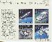 1989 20th UPU Congress Futuristic Mail Delivery 45 Cent US Postage Air Mail Stamp Souvenir Sheet of 4 Scott #C126