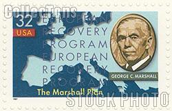 1997 Marshall Plan 50th Anniversary 32 Cent US Postage Stamp MNH Sheet of 20 Scott #3141