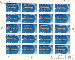 1997 First Supersonic Flight 50th Anniversary 32 Cent US Postage Stamp Unused Sheet of 20 Scott #3173