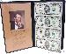 1995 Abraham Lincoln $5 Bill Uncut Currency Set (4 bills) in Portfolio from World Reserve Monetary Exchange
