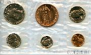 1982 Denver Mint Souvenir Set - All Original 5 Coins and Medallion from the U.S. Mint