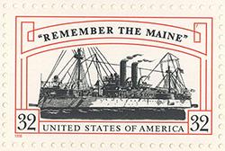 1998 "Remember the Maine" 32 Cent US Postage Stamp MNH Sheet of 20 Scott #3192