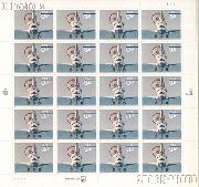 1998 Space Shuttle Landing $3.20 US Postage Stamp Unused Sheet of 20 Scott #3261