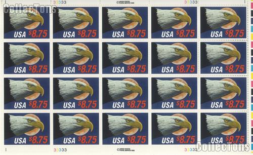 1988 Eagle in Flight - Express Mail Rate $8.75 US Postage Stamp MNH Sheet of 20 Scott #2394