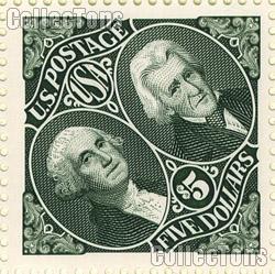 1994 Presidents Washington and Jackson $5 US Postage Stamp MNH Sheet of 20 Scott #2592