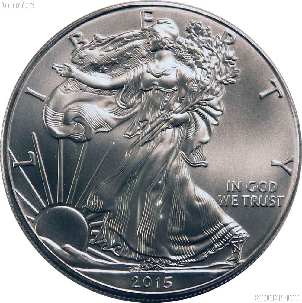 2015 American Silver Eagle Dollar BU