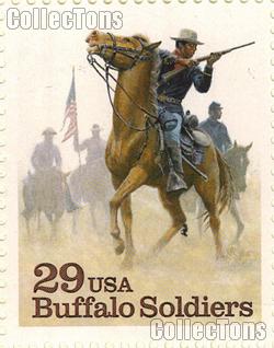 1994 Buffalo Soldiers 29 Cent US Postage Stamp MNH Sheet of 20 Scott #2818