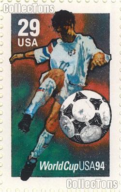 1994 World Cup Soccer Championships 29 Cent US Postage Stamp MNH Sheet of 20 Scott #2834