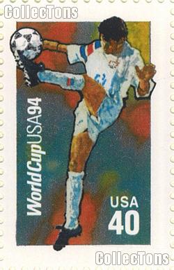 1994 World Cup Soccer Championships 40 Cent US Postage Stamp MNH Sheet of 20 Scott #2835