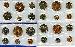 1982-1983 Philadelphia and Denver Mint Souvenir Set of 4 - All Original 20 Coins and Medallions from the U.S. Mint