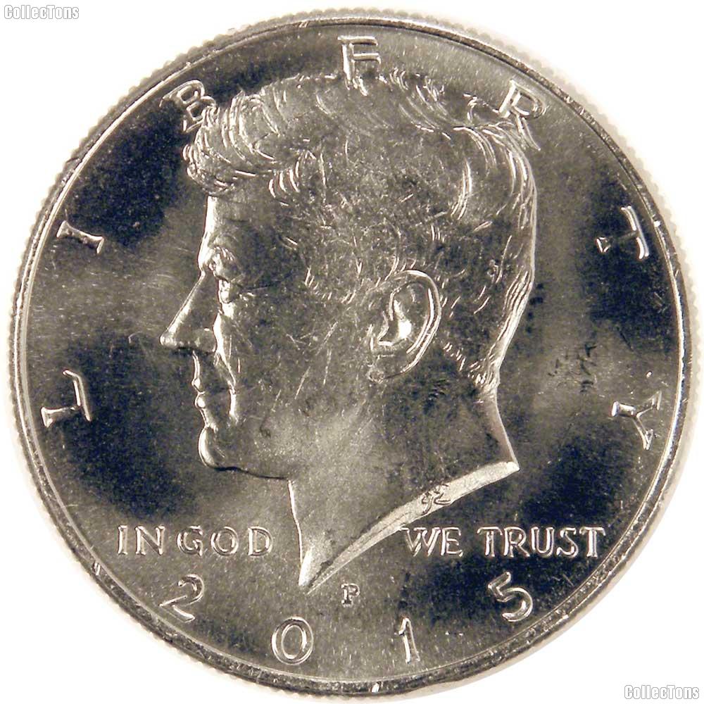 2015-P Kennedy Half Dollar GEM BU 2015 Kennedy Half