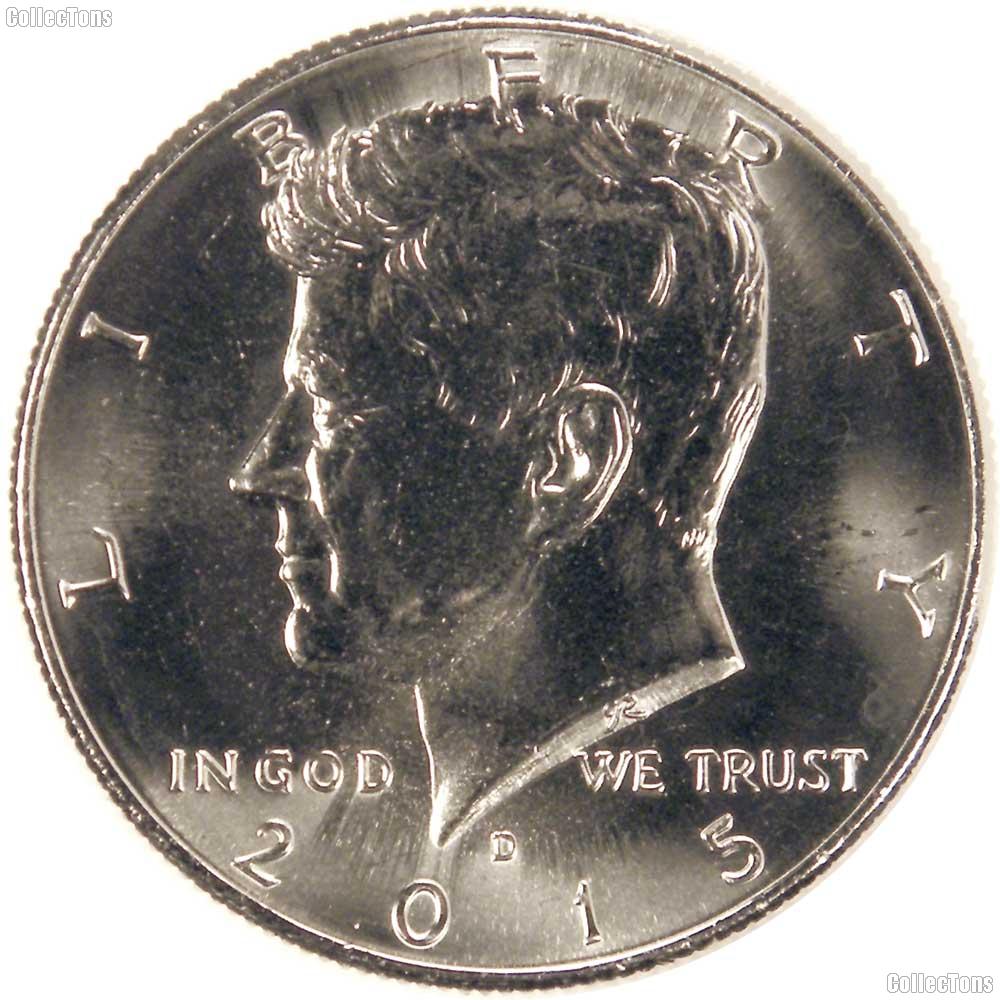 2015-D Kennedy Half Dollar GEM BU 2015 Kennedy Half