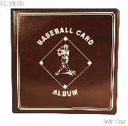 Baseball Card Album by BCW 3 Ring Trading Card Album in Burgundy