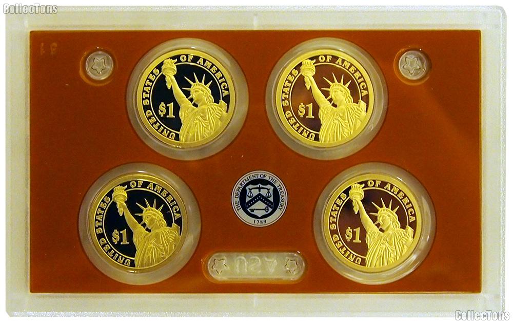 2015 PRESIDENTIAL DOLLAR PROOF SET * 4 Coin U.S. Mint Proof Set