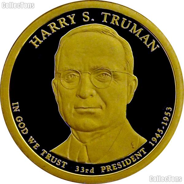 2015-S Harry S. Truman Presidential Dollar GEM PROOF Coin