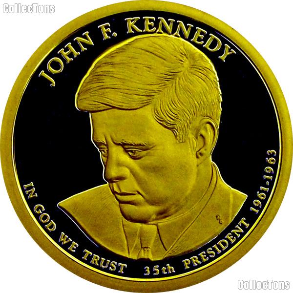 2015-S John F. Kennedy Presidential Dollar GEM PROOF Coin