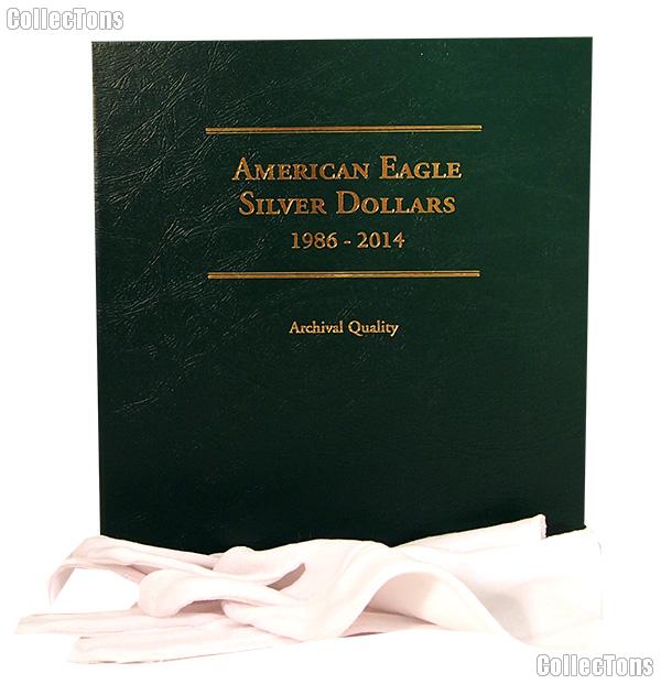 Littleton American Silver Eagles 1986-2014 Album LCA13