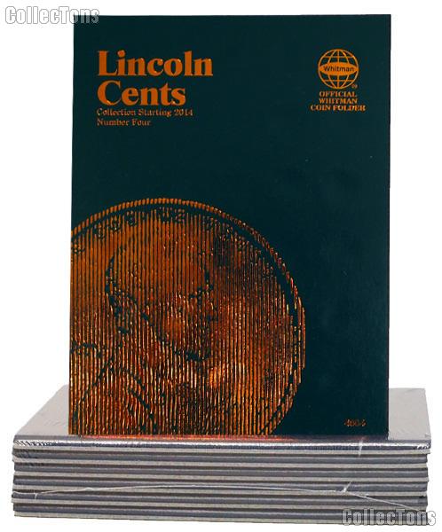 Whitman Lincoln Cents from 2014-Date Folder 4004