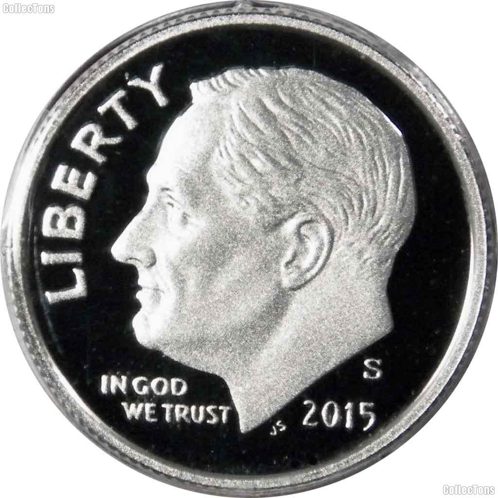 2015-S Roosevelt Dime PROOF Coin 2015 Dime