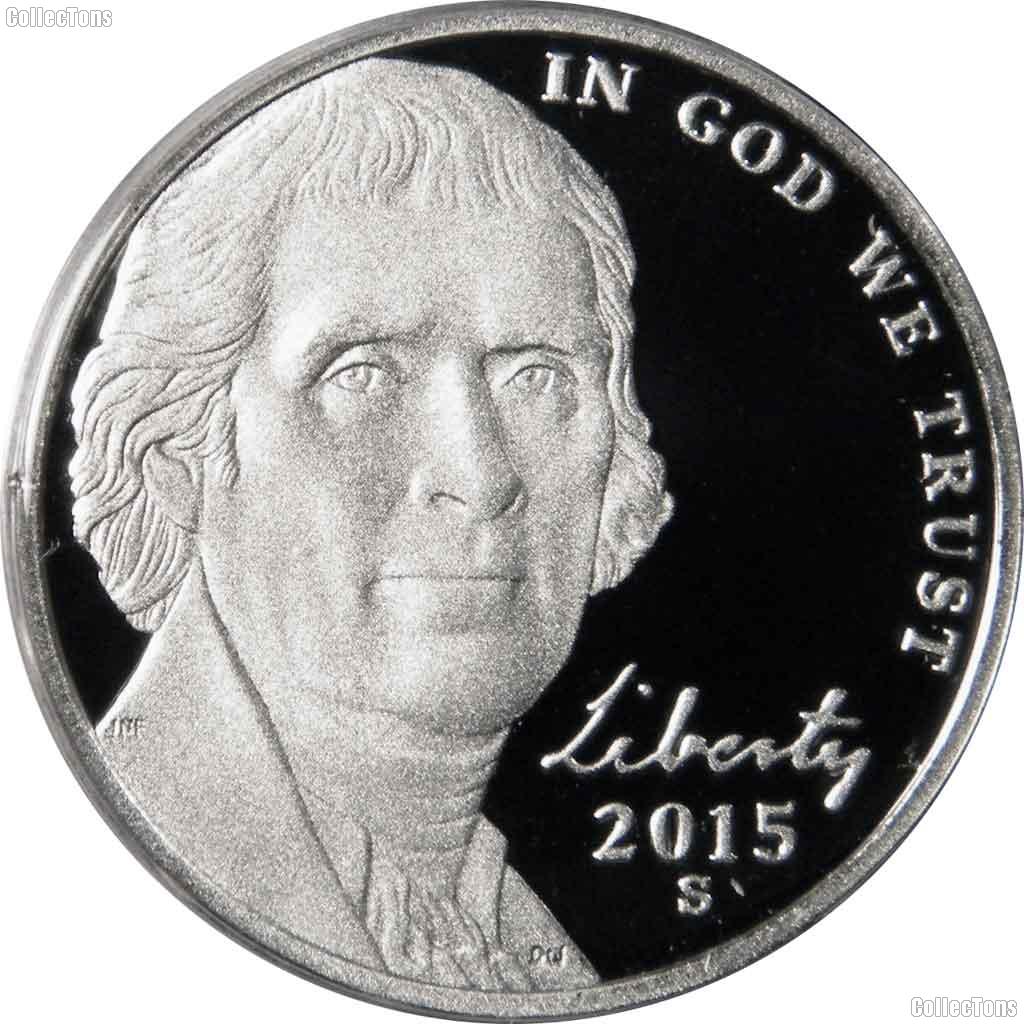 2015-S Jefferson Nickel PROOF Coin 2015 Proof Nickel Coin