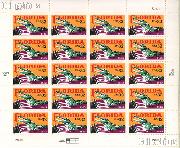 1995 Florida Statehood 32 Cent US Postage Stamp MNH Sheet of 20 Scott #2950