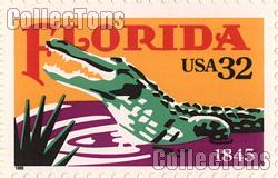 1995 Florida Statehood 32 Cent US Postage Stamp MNH Sheet of 20 Scott #2950