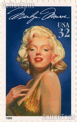 1995 Marilyn Monroe - Legends of Hollywood Series 32 Cent US Postage Stamp MNH Sheet of 20 Scott #2967