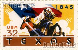 1995 Texas Statehood 32 Cent US Postage Stamp MNH Sheet of 20 Scott #2968