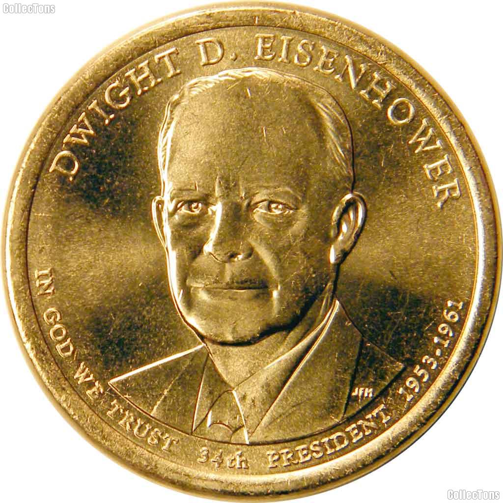 2015-D Dwight D. Eisenhower Presidential Dollar GEM BU 2015 Ike Dollar
